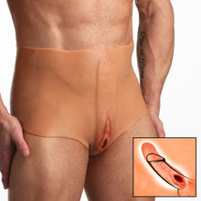 Load image into Gallery viewer, Pussy Panties Silicone Vagina + Ass Panties - Medium-0