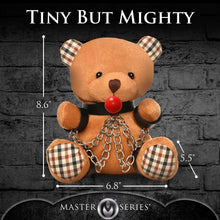 Load image into Gallery viewer, Gagged Bondage Bear-3