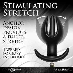 Ass Bound Anchor Inflatable Silicone Anal Plug-5