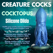 Load image into Gallery viewer, Cocktopus Octopus Silicone Dildo-1