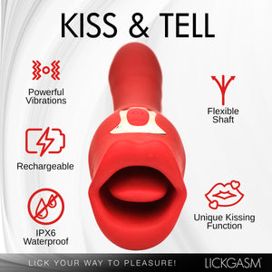 Kiss and Tell Pro Dual-ended Kissing Vibrator-4