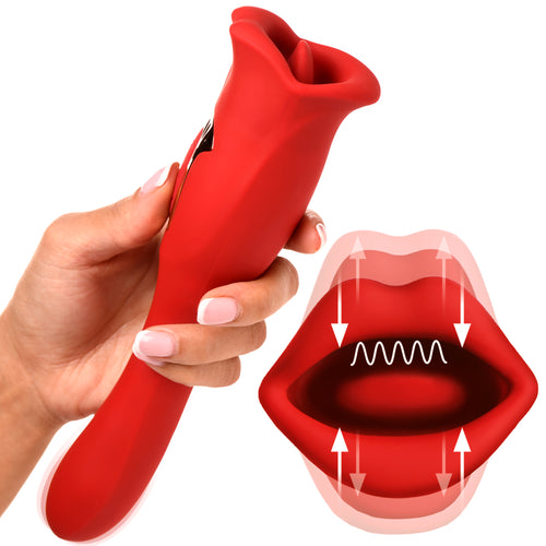Kiss and Tell Pro Dual-ended Kissing Vibrator-0