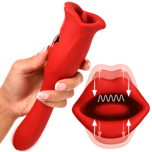 Kiss and Tell Pro Dual-ended Kissing Vibrator-0