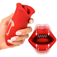 Load image into Gallery viewer, Kiss and Tell Mini Kissing and Vibrating Clitoral Stimulator-0