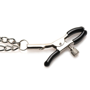Daggers Double Chain Nipple Clamps-7
