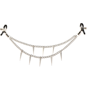 Daggers Double Chain Nipple Clamps-6