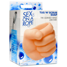 Load image into Gallery viewer, Tug N Scrub Soap On A Rope-8