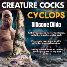 Load image into Gallery viewer, Cyclops Monster Silicone Dildo-1