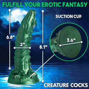 Cockness Monster Lake Creature Silicone Dildo-4