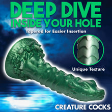 Load image into Gallery viewer, Cockness Monster Lake Creature Silicone Dildo-6