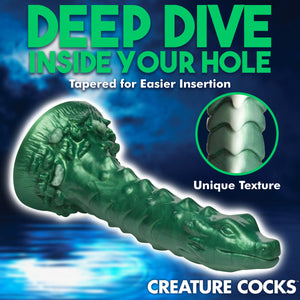 Cockness Monster Lake Creature Silicone Dildo-6