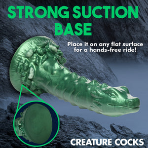 Cockness Monster Lake Creature Silicone Dildo-7