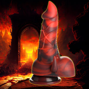 Horny Devil Demon Silicone Dildo-0