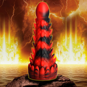 Demon Rising Scaly Dragon Silicone Dildo-0