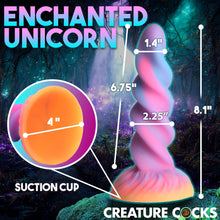 Load image into Gallery viewer, Moon Rider Glow-in-the-dark unicorn Dildo-3