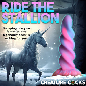 Moon Rider Glow-in-the-dark unicorn Dildo-6