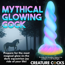 Load image into Gallery viewer, Moon Rider Glow-in-the-dark unicorn Dildo-7