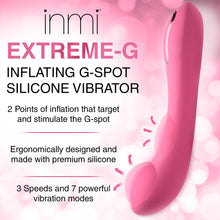 Load image into Gallery viewer, Extreme-G Inflating G-spot Silicone Vibrator-1