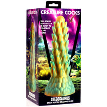 Load image into Gallery viewer, Stegosaurus Spiky Reptile Silicone Dildo-7