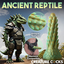 Load image into Gallery viewer, Stegosaurus Spiky Reptile Silicone Dildo-5