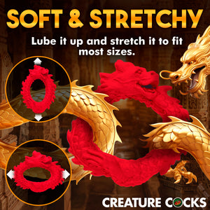 Rise of the Dragon Silicone Cock Ring-6