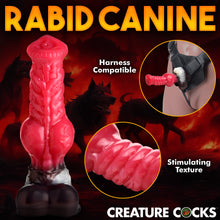 Load image into Gallery viewer, Cujo Canine Silicone Dildo - Large-5