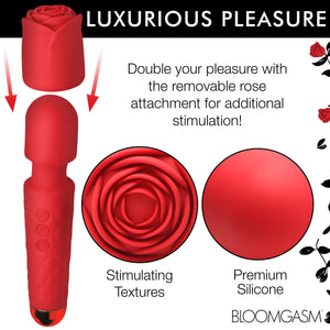 Deluxe Silicone Rose Wand-2
