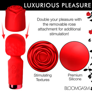 Pleasure Rose-Petite Mini Silicone Rose Wand-2