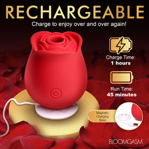 The Perfect Rose Clitoral Stimulator - Red-7