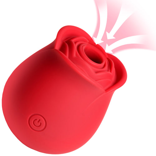 The Perfect Rose Clitoral Stimulator - Red-0