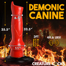 Load image into Gallery viewer, Giant Hell-Hound Canine 3ft Dildo-3
