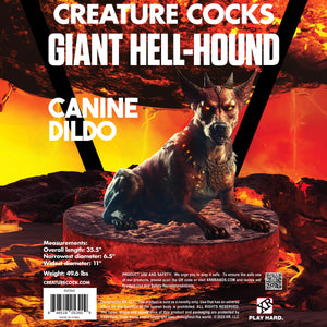 Giant Hell-Hound Canine 3ft Dildo-12