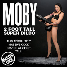 Load image into Gallery viewer, Moby Huge 2 Foot Tall Super Dildo - Black-1