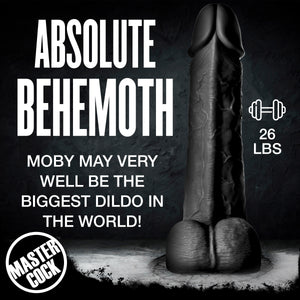 Moby Huge 2 Foot Tall Super Dildo - Black-5