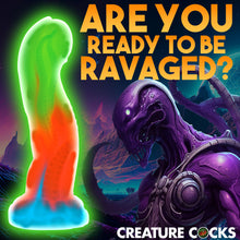 Load image into Gallery viewer, Tenta-Glow Glow-In-The-Dark Silicone Dildo-2