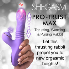 Load image into Gallery viewer, Pro-Thrust Max 14X Thrusting and Pulsing Silicone Rabbit-1
