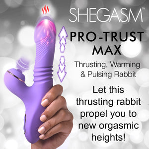 Pro-Thrust Max 14X Thrusting and Pulsing Silicone Rabbit-1