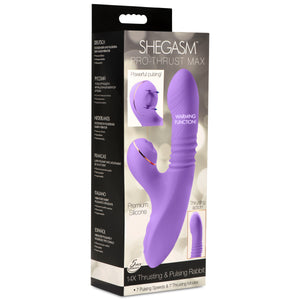 Pro-Thrust Max 14X Thrusting and Pulsing Silicone Rabbit-8