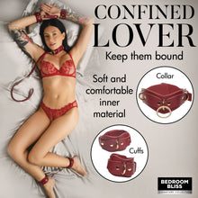 Load image into Gallery viewer, Lover&#39;s Restraints Set - Red-5
