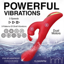 Load image into Gallery viewer, Flicking Silicone Rabbit Vibrator-2