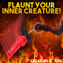 Load image into Gallery viewer, Hell Hound Mini Dildo Key Chain-2