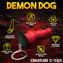 Load image into Gallery viewer, Hell Hound Mini Dildo Key Chain-4