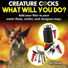 Load image into Gallery viewer, Hell Hound Mini Dildo Key Chain-7
