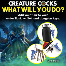 Load image into Gallery viewer, Lord Kraken Mini Dildo Key Chain-7