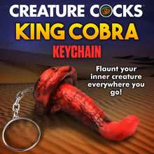 Load image into Gallery viewer, King Cobra Mini Dildo Key Chain-1