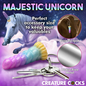 Mystique Unicorn Mini Dildo Key Chain-5