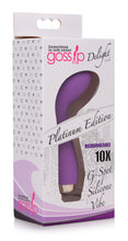 Load image into Gallery viewer, 10X Delight G-Spot Silicone Vibrator - Purple