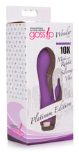 Load image into Gallery viewer, 10X Wonder Mini Rabbit Silicone Vibrator - Purple