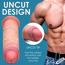 Load image into Gallery viewer, 8.5 Inch Dual Density Uncut Dildo-2