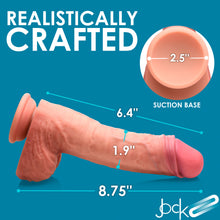 Load image into Gallery viewer, 8.75 Inch Dual Density Uncut Dildo with Balls-3